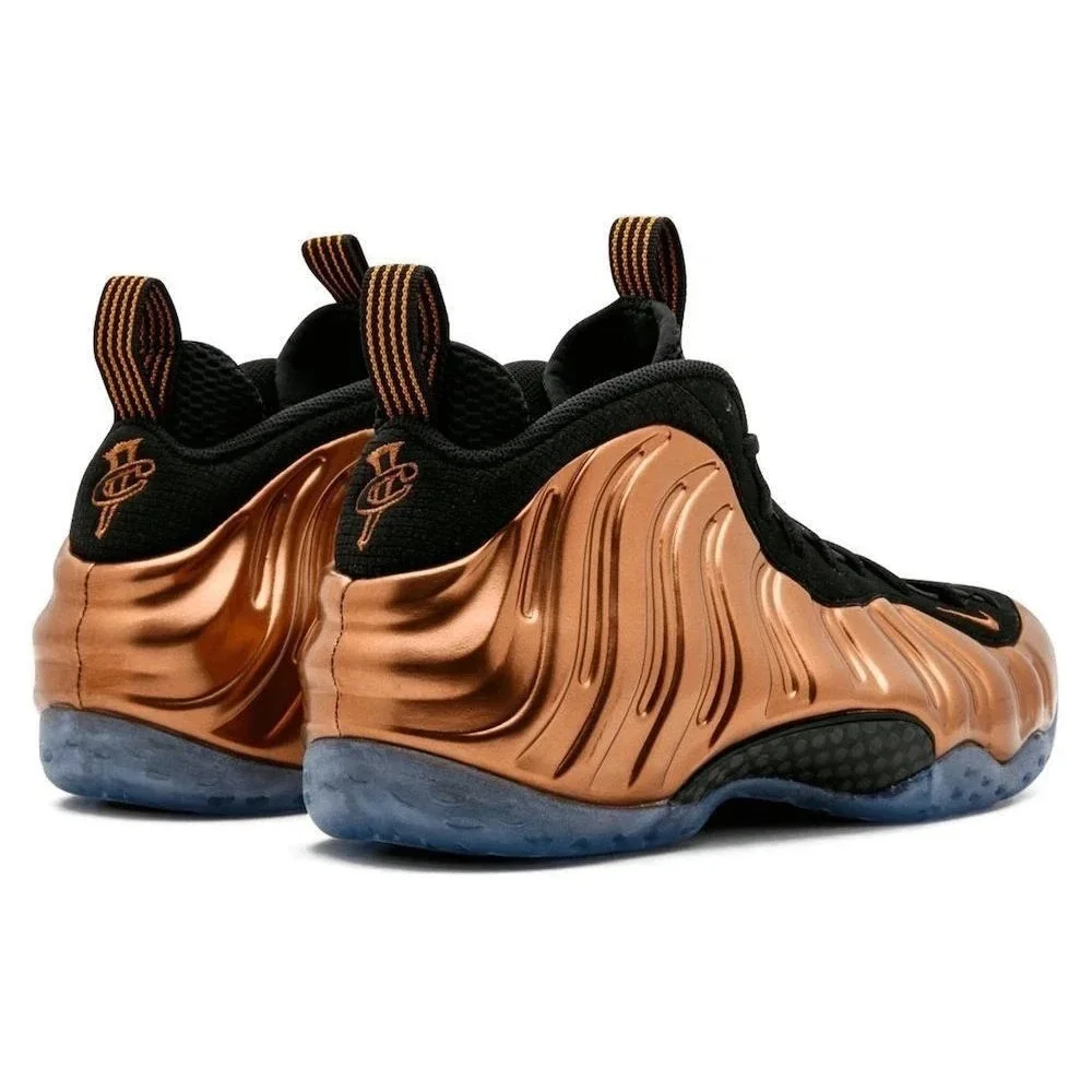 Nike Air Foamposite One Kids Size 6.5 Copper/Black Shoes Sneakers FZ0990-800